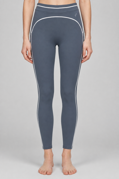 High Rise Topstitching Leggings by Lilliroa, image 2