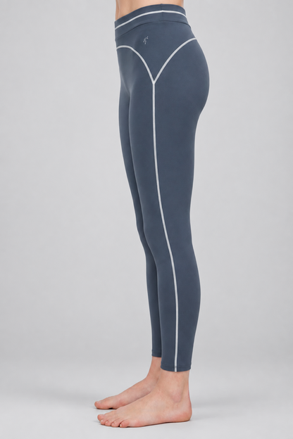 High Rise Topstitching Leggings by Lilliroa, image 4