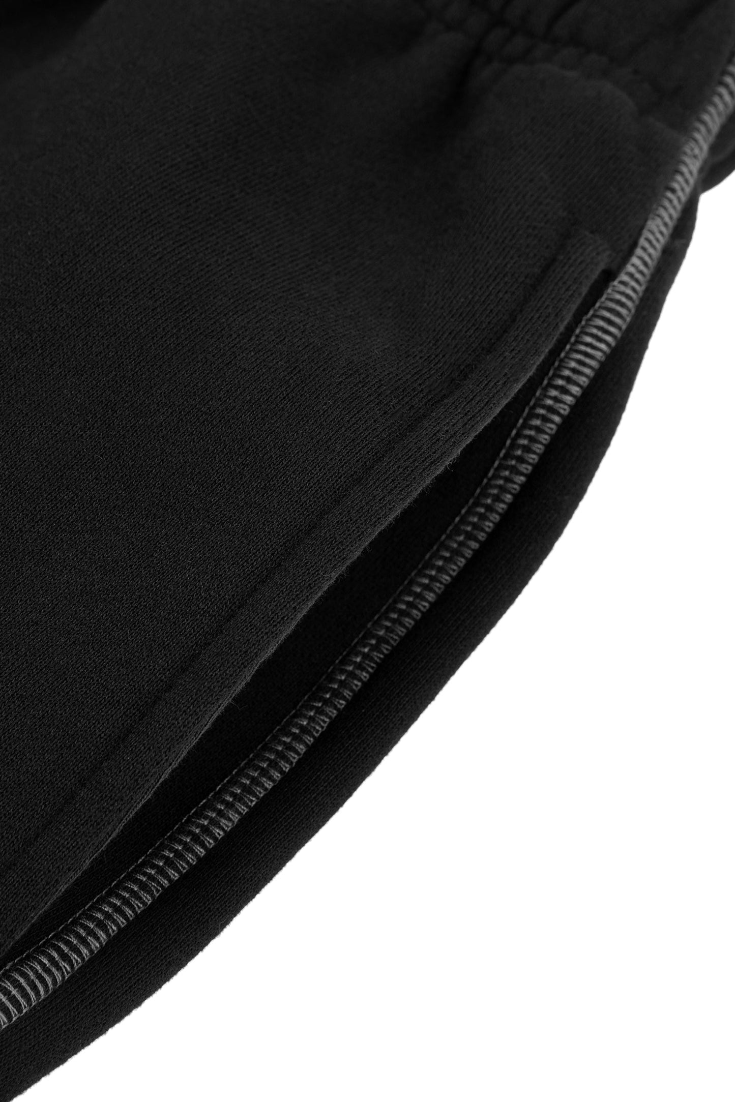 Fleece Sweatpants With Contrast Stitching