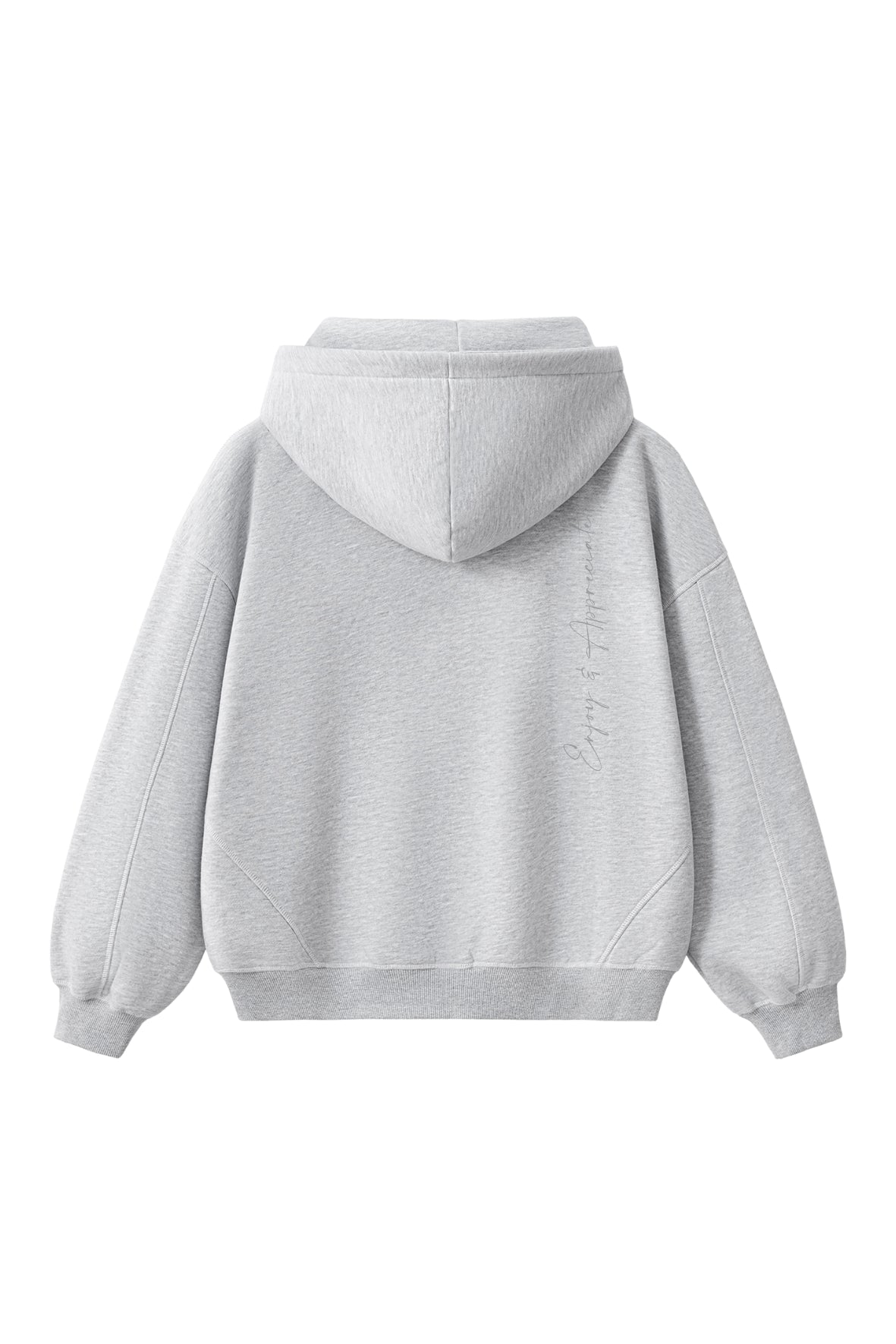 Fleece Zip Hoodie by Lilliroa, image 2