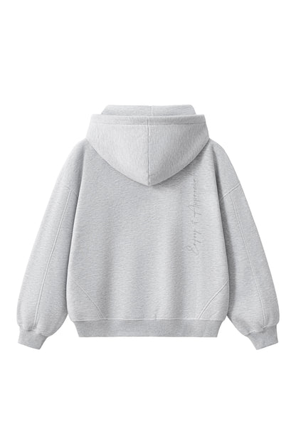 Fleece Zip Hoodie by Lilliroa, image 2