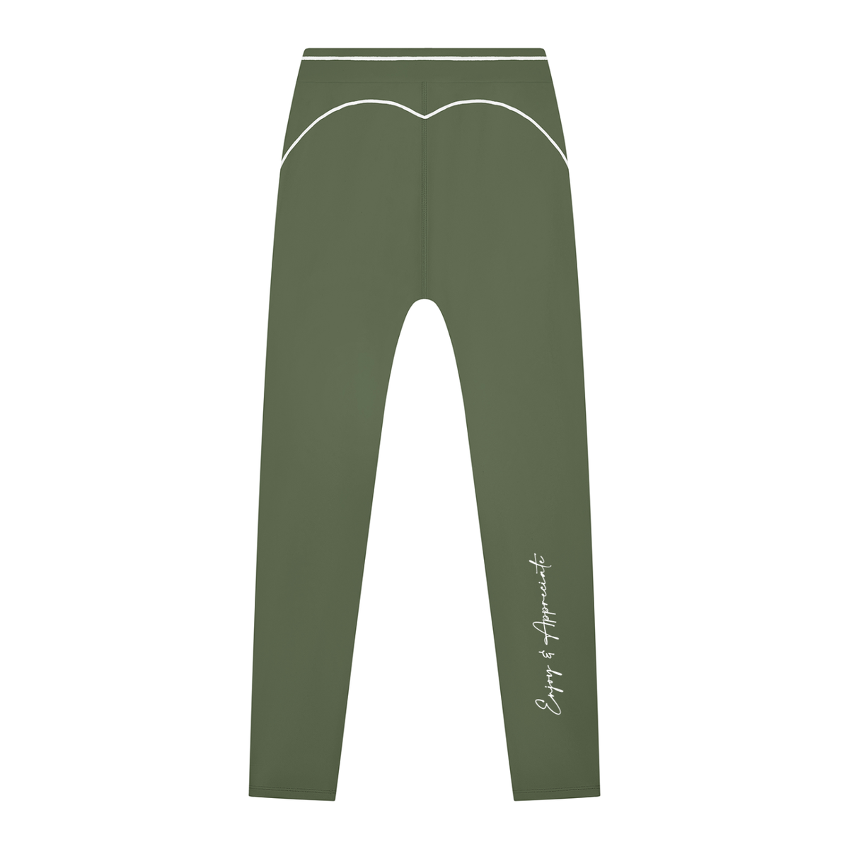 High Rise Topstitching Leggings by Lilliroa, image 9