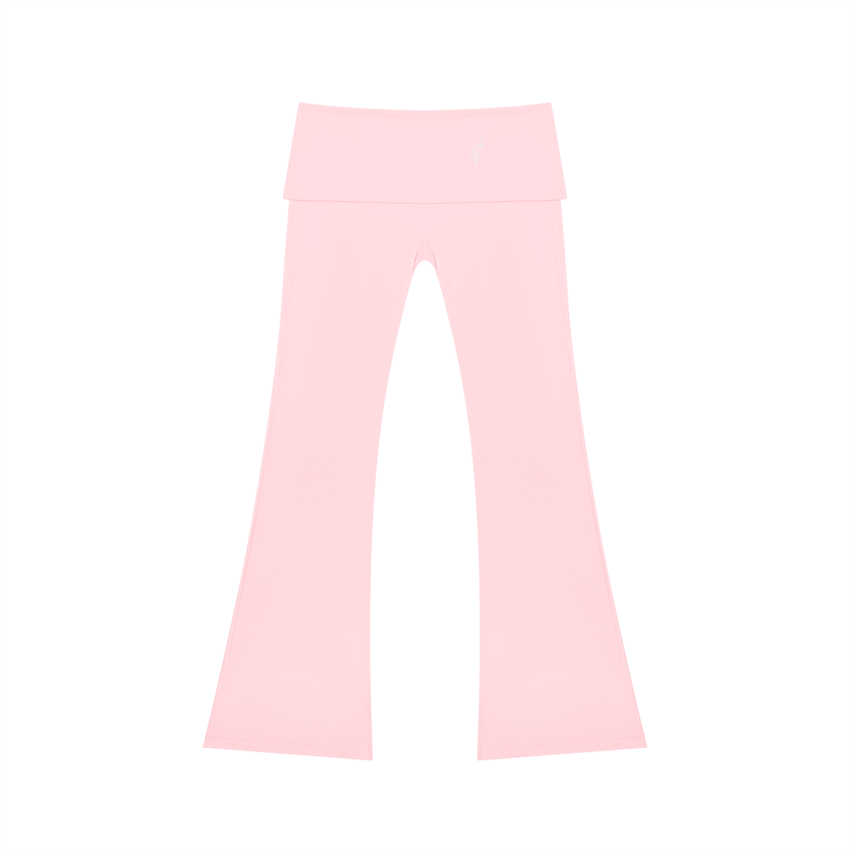 Fold Over Flared leggings
