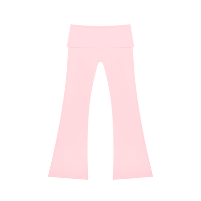Fold Over Flared leggings