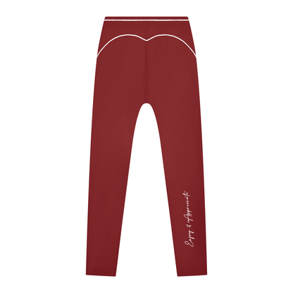 High Rise Topstitching Leggings by Lilliroa, image 11