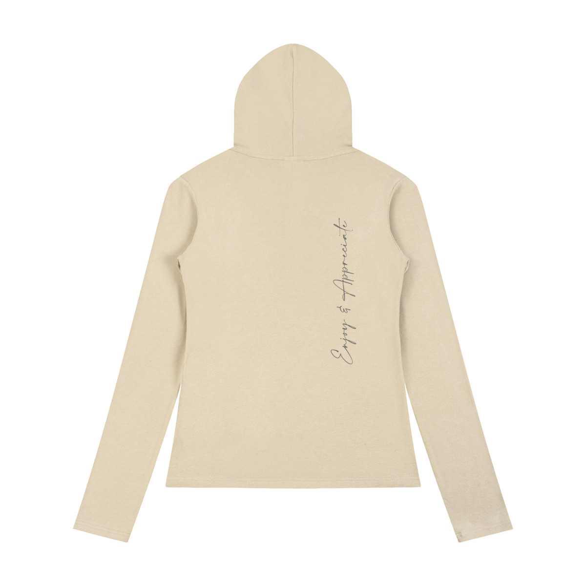 Slim Half-Button Hoodie by Lilliroa, image 1