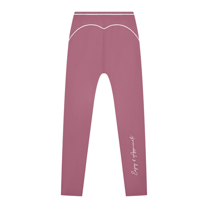 High Rise Topstitching Leggings by Lilliroa, image 1
