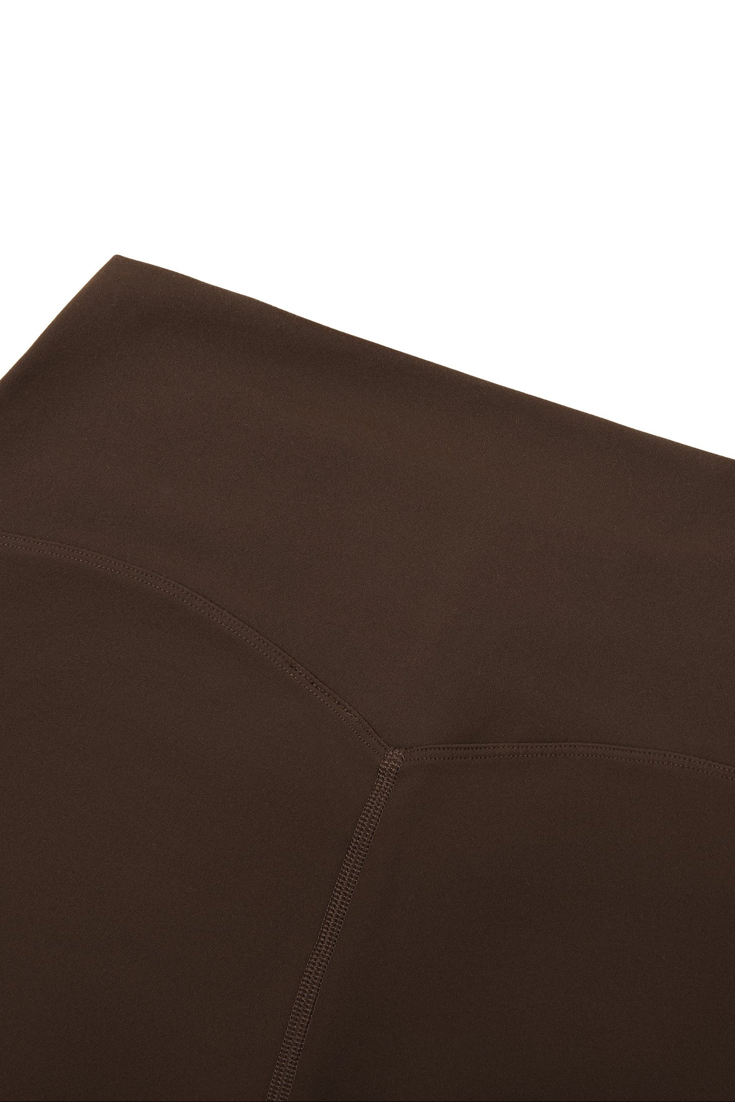 Close-up of a black fabric texture on a white background