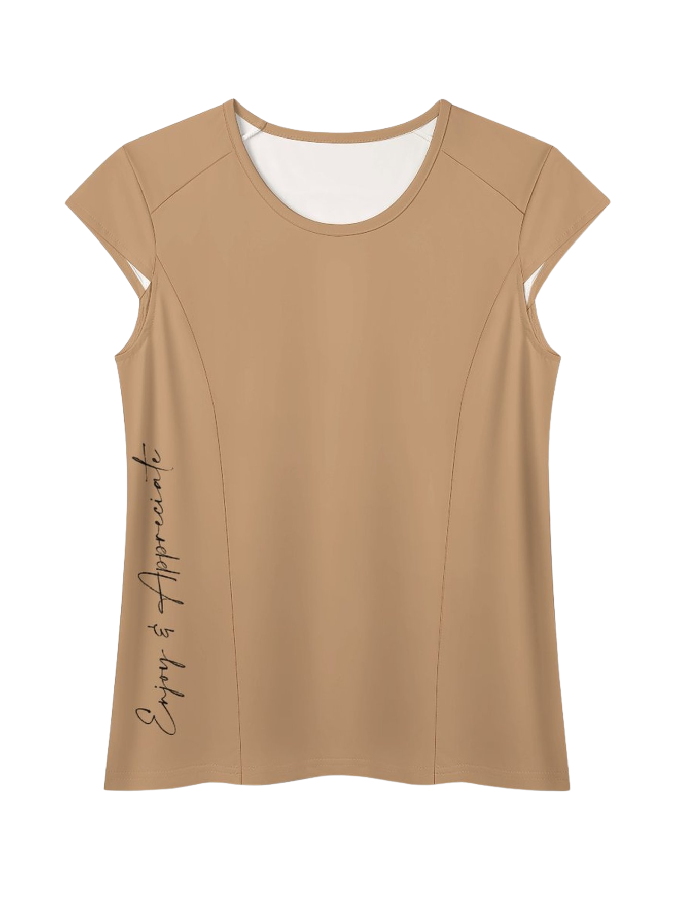 T-shirt in Ice Silk