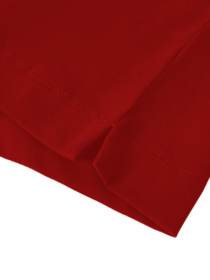 Norwegian Unisex Quick-Dry T-Shirt in red by Lilliroa, image 5