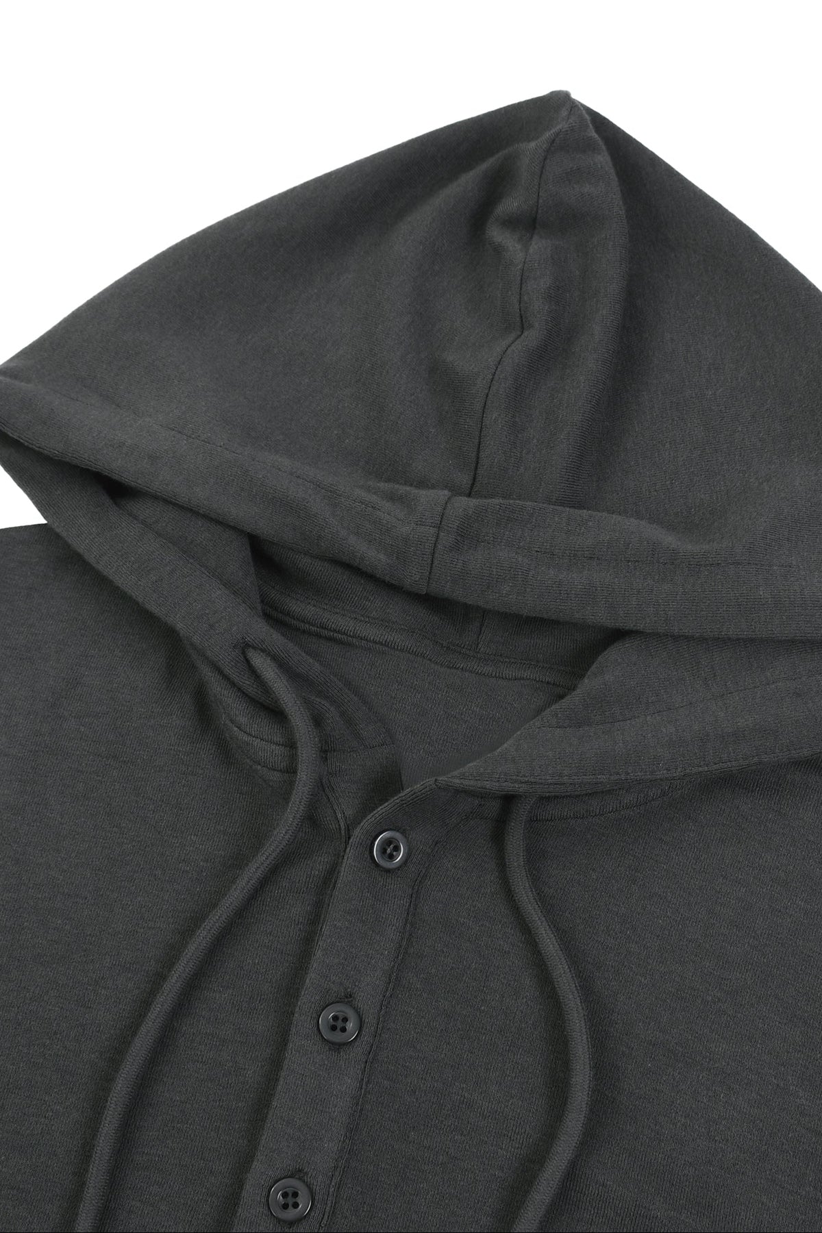 Slim Half-Button Hoodie by Lilliroa, image 4