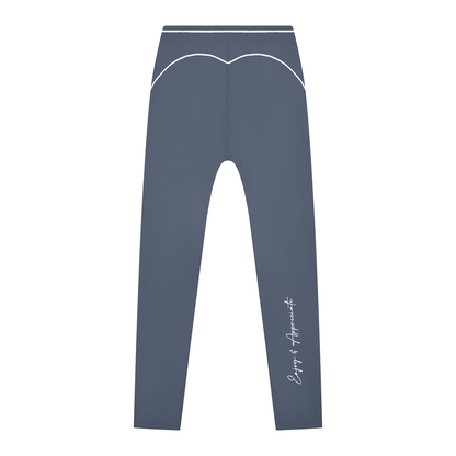 High Rise Topstitching Leggings by Lilliroa, image 7